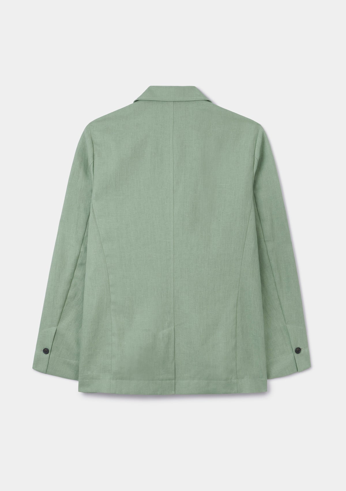 Ash Green Linen Blazer, Blazer - SIRPLUS