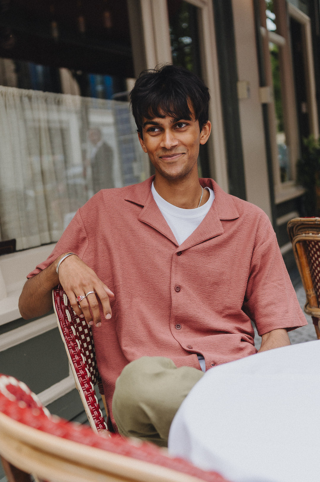 Henna Purl Jersey Cuban Polo, Polo Shirt - SIRPLUS