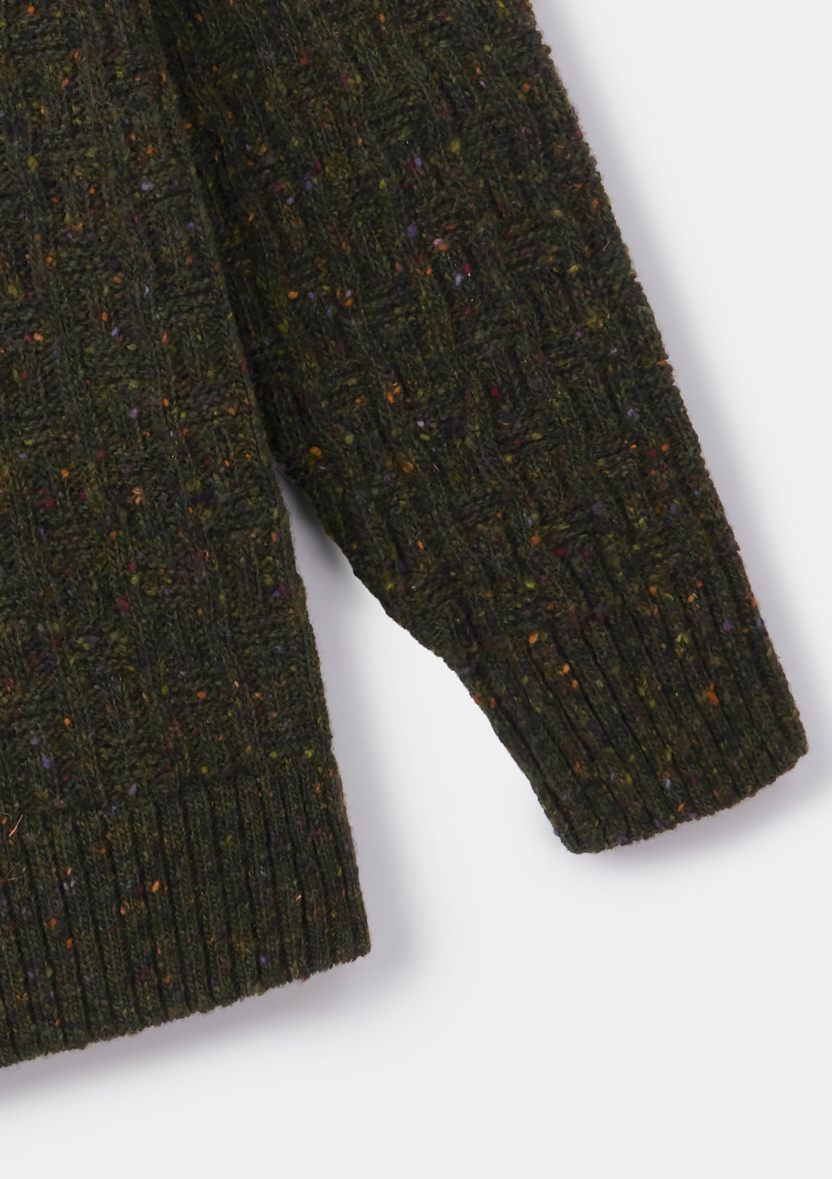 Thicket Green Donegal Jumper