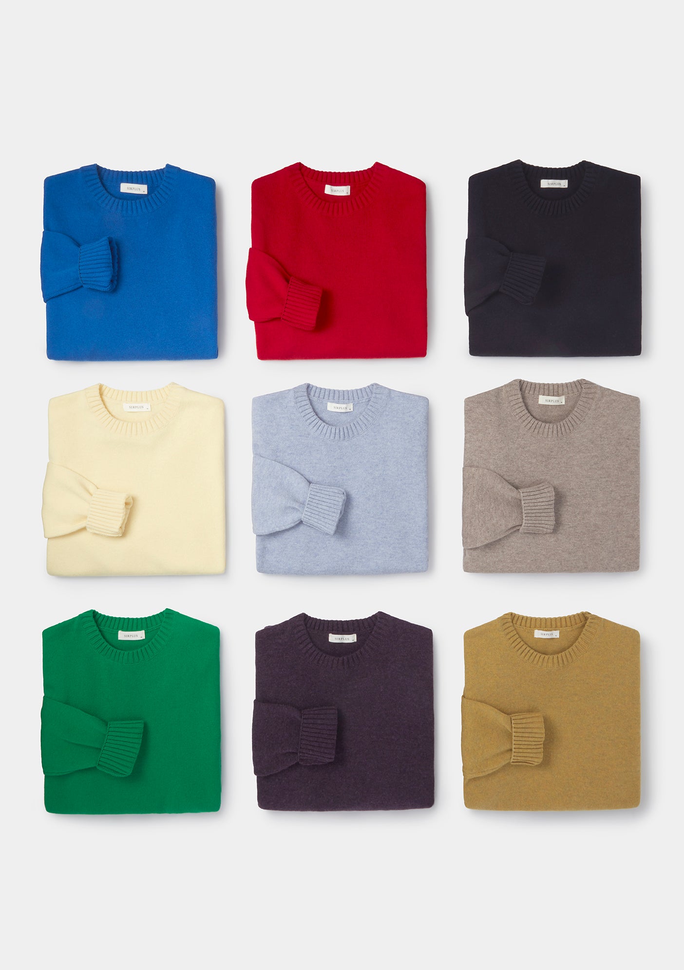 Billiard Lambswool Crew Neck Jumper, Crew Neck Jumper - SIRPLUS