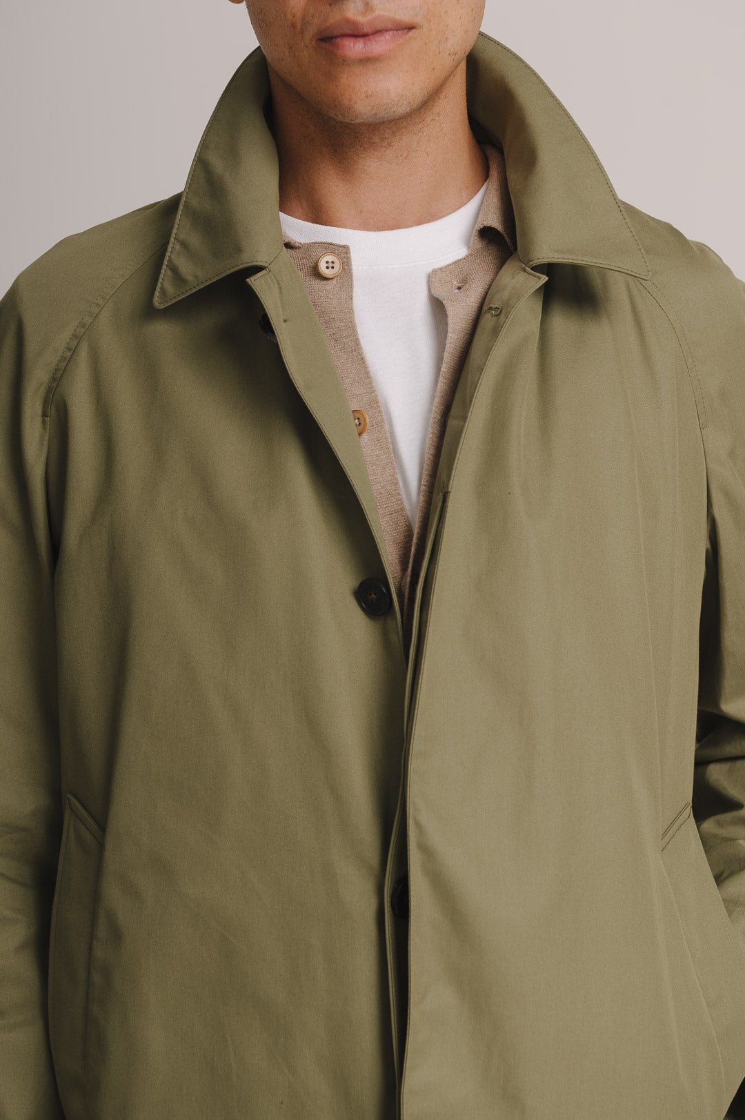 Aloe Ventile Cotton Mac, Coat - SIRPLUS