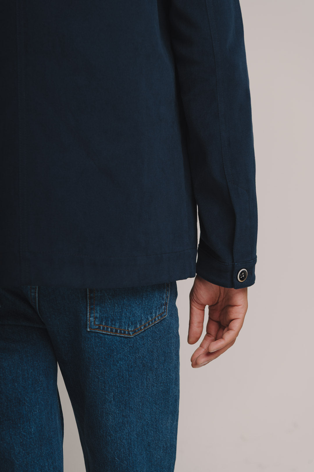 Navy Cotton Chore Jacket, Chore Jacket - SIRPLUS