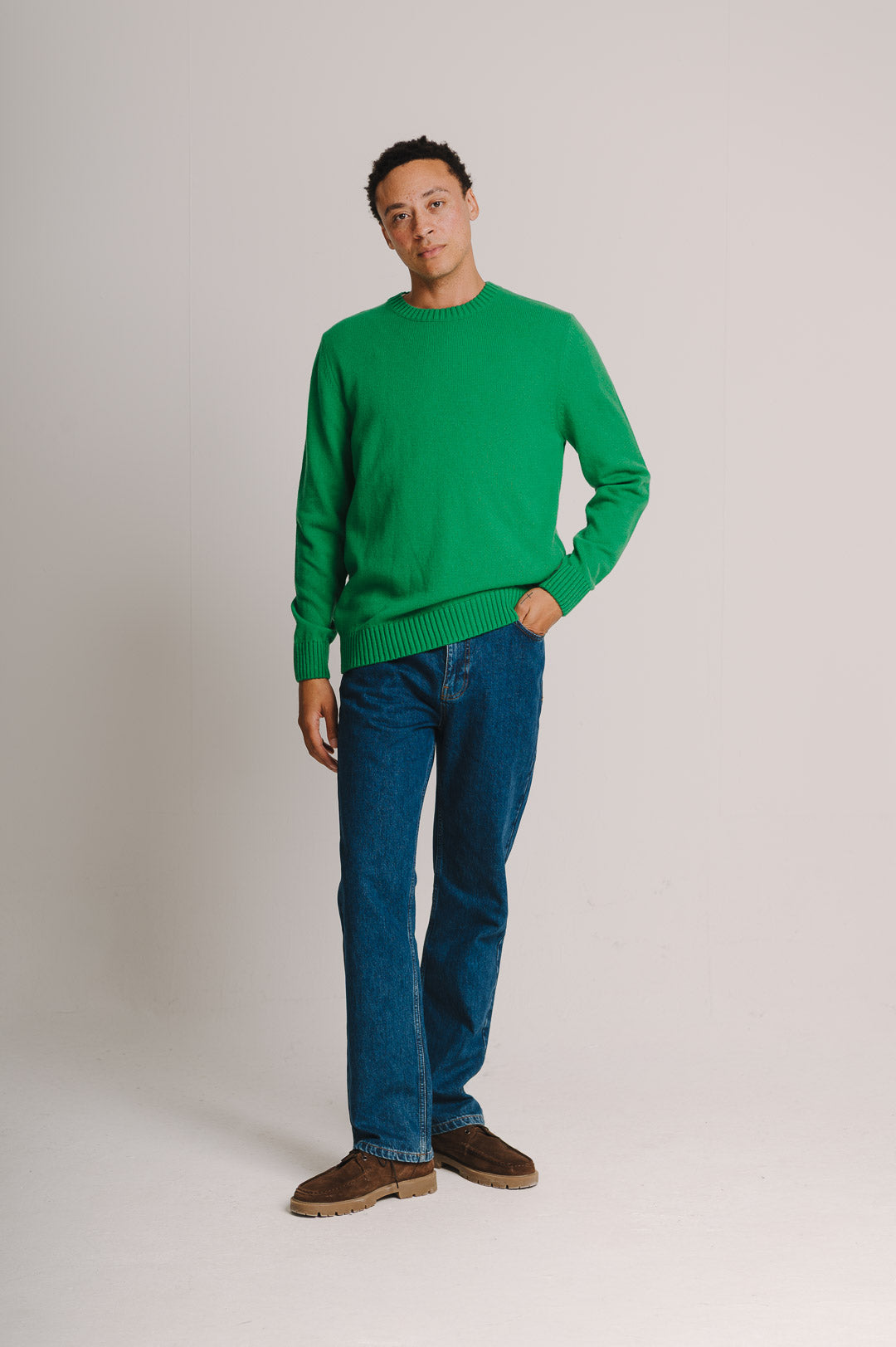Billiard Lambswool Crew Neck Jumper, Crew Neck Jumper - SIRPLUS