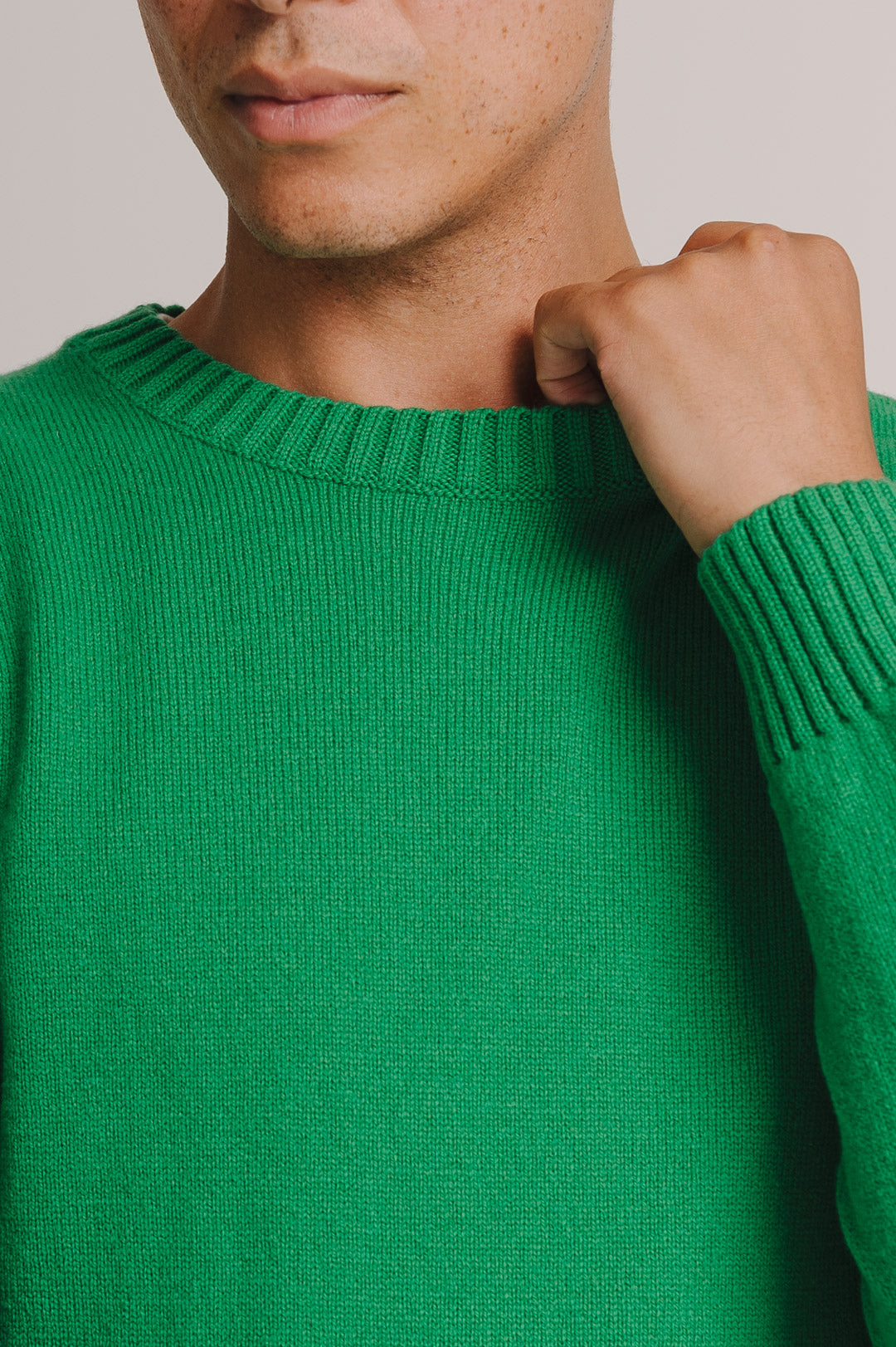 Billiard Lambswool Crew Neck Jumper, Crew Neck Jumper - SIRPLUS