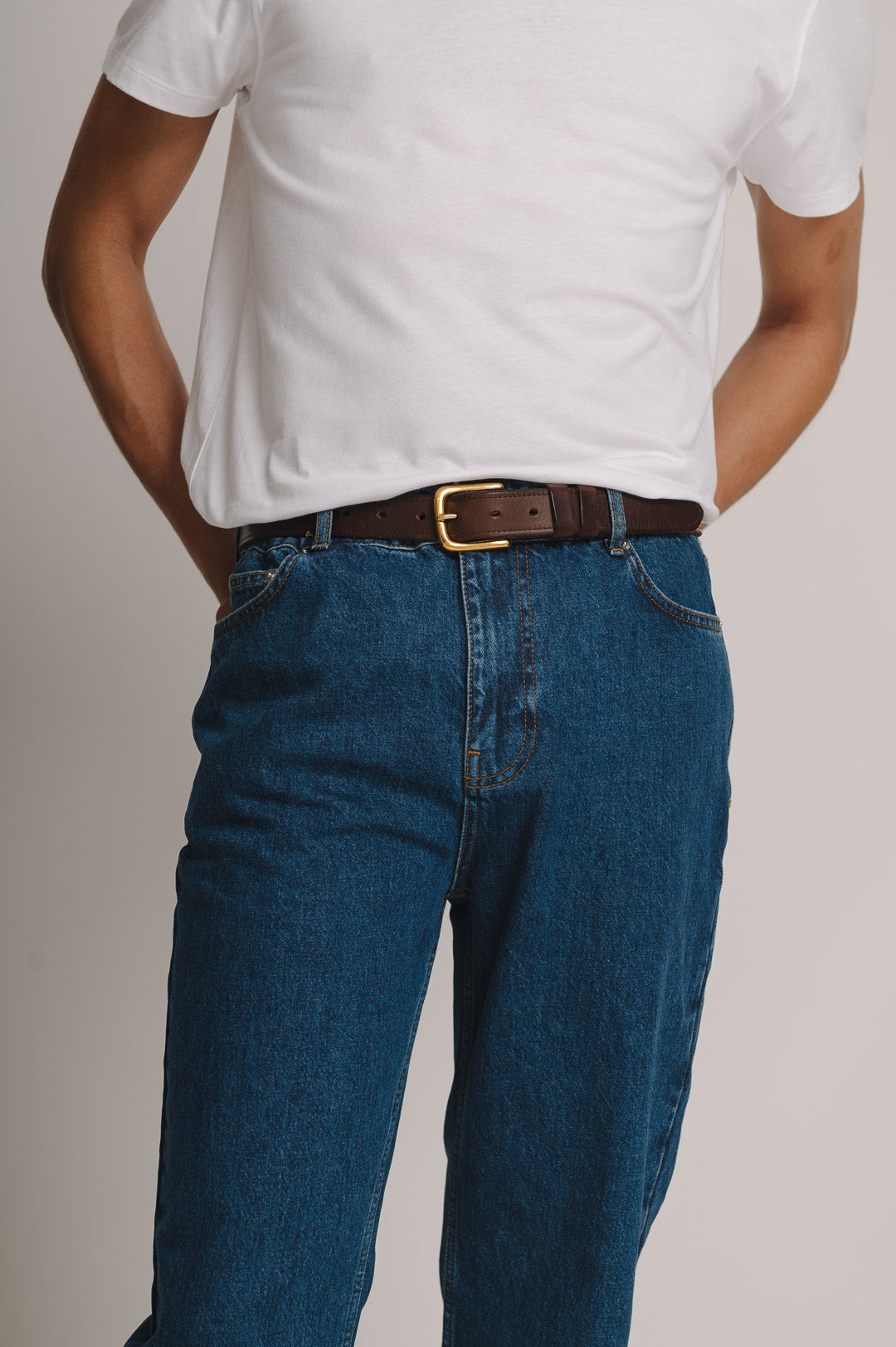 Vintage Blue Straight Leg Jeans, Jeans - SIRPLUS