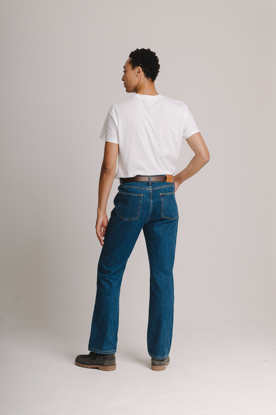 Vintage Blue Straight Leg Jeans, Jeans - SIRPLUS