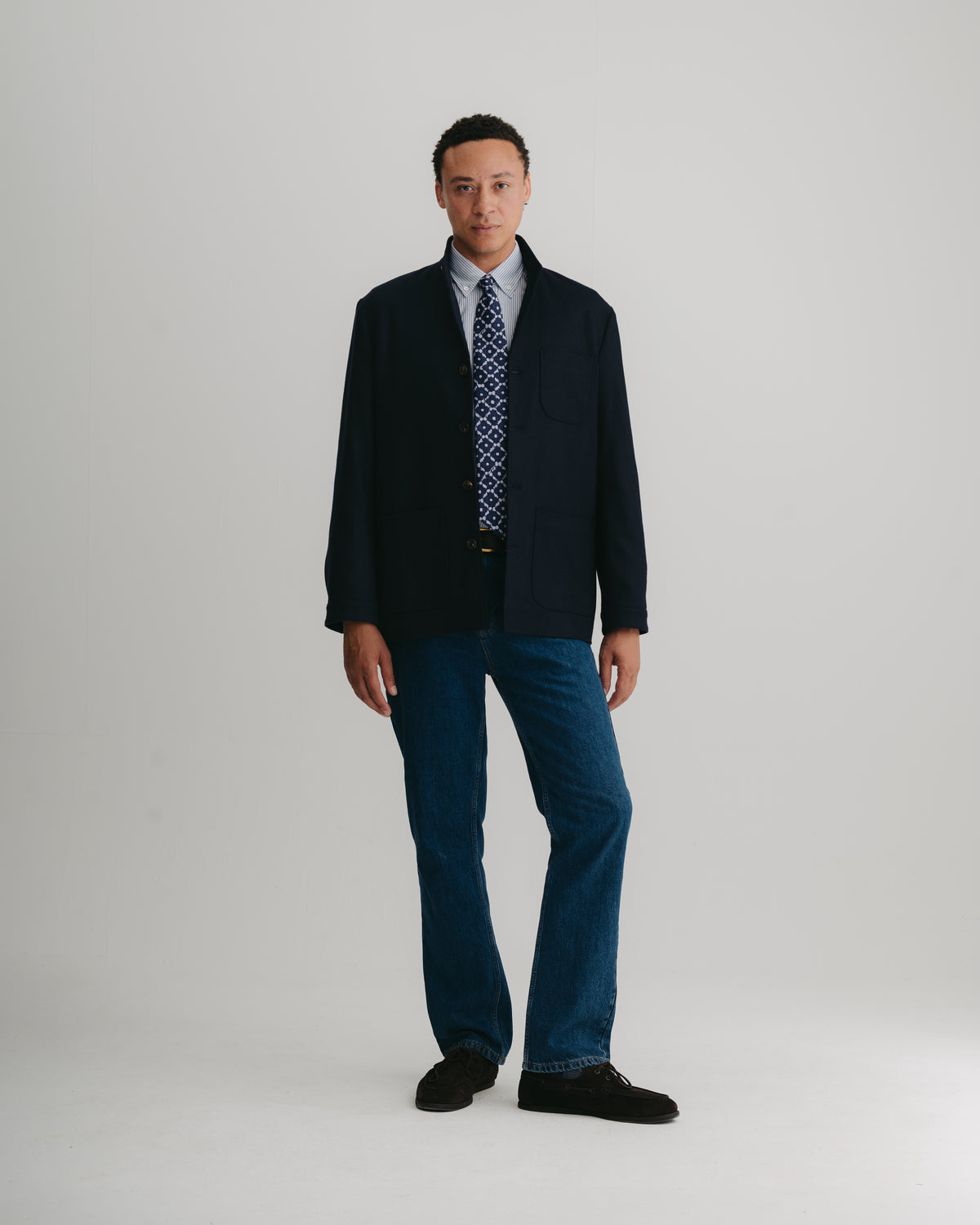 Navy Twill Teba Jacket, Teba Jacket - SIRPLUS