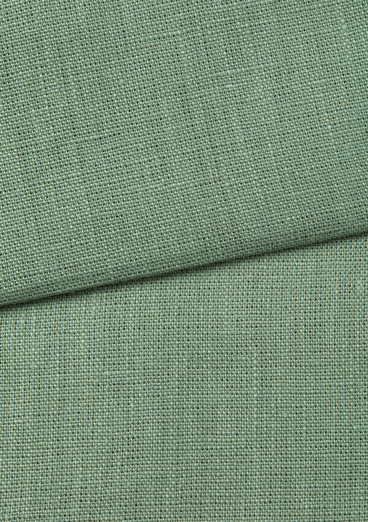 Ash Green Linen Pleated Trousers, Pleated Trousers - SIRPLUS