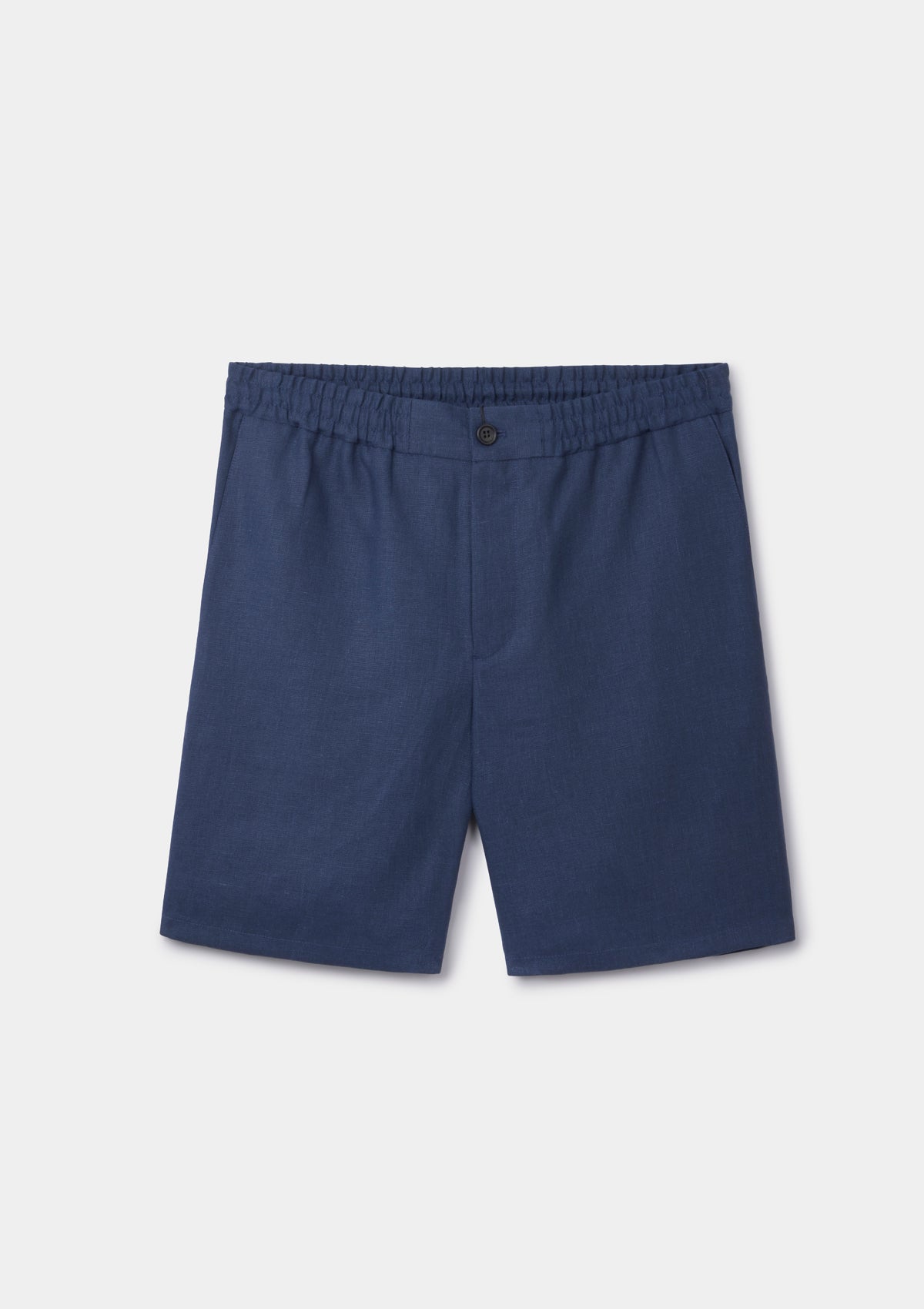 Blue Nights Linen Drawstring Shorts, Shorts - SIRPLUS