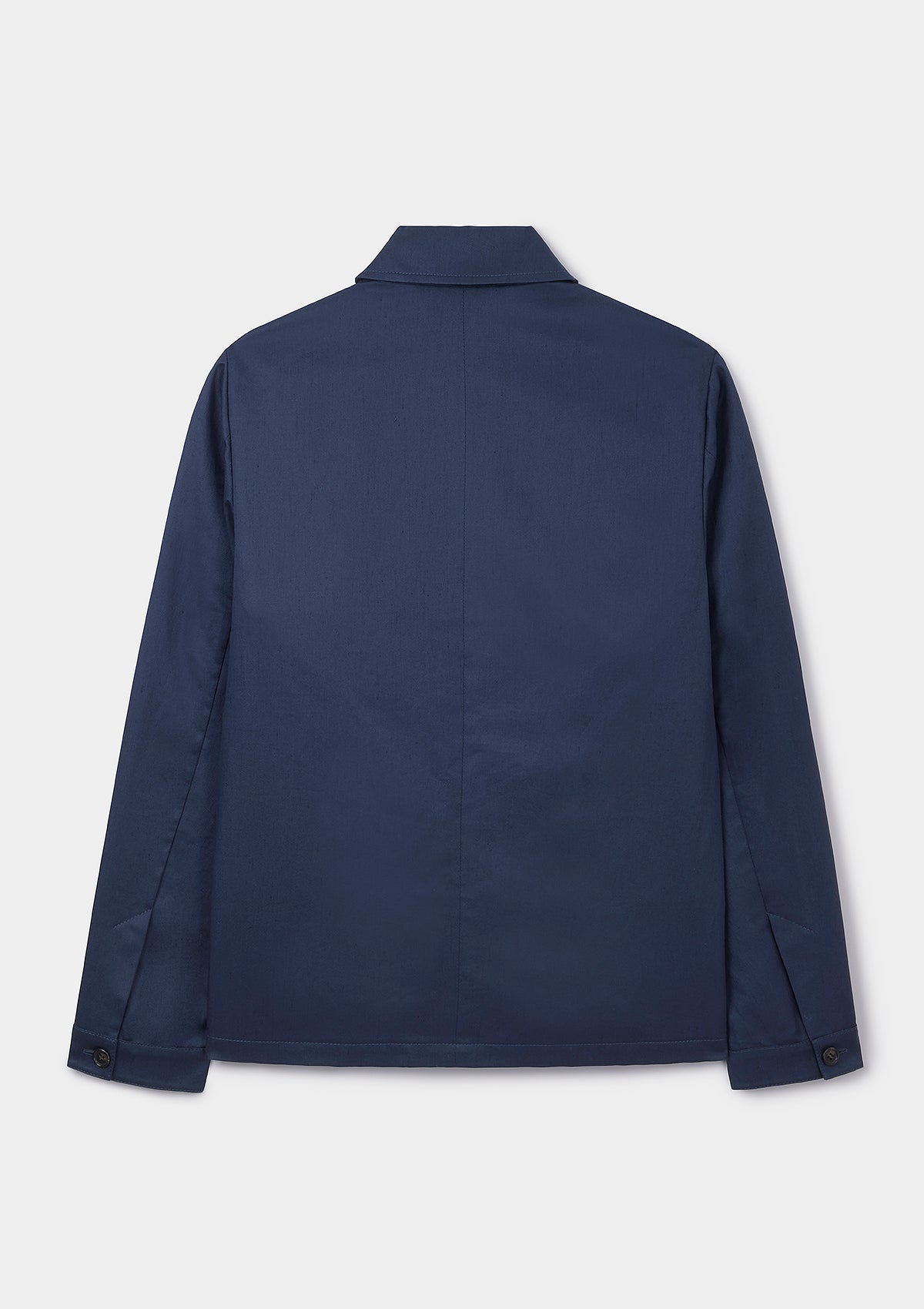 Blueberry Cotton Linen Zip Jacket, Zip Jacket - SIRPLUS