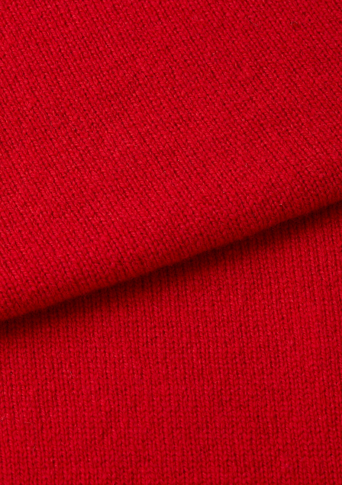 Chilli Red Lambswool Crew Neck Jumper, Crew Neck Jumper - SIRPLUS