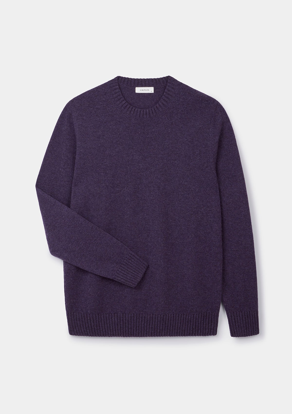 Elderberry Lambswool Crew Neck Jumper, Crew Neck Jumper - SIRPLUS