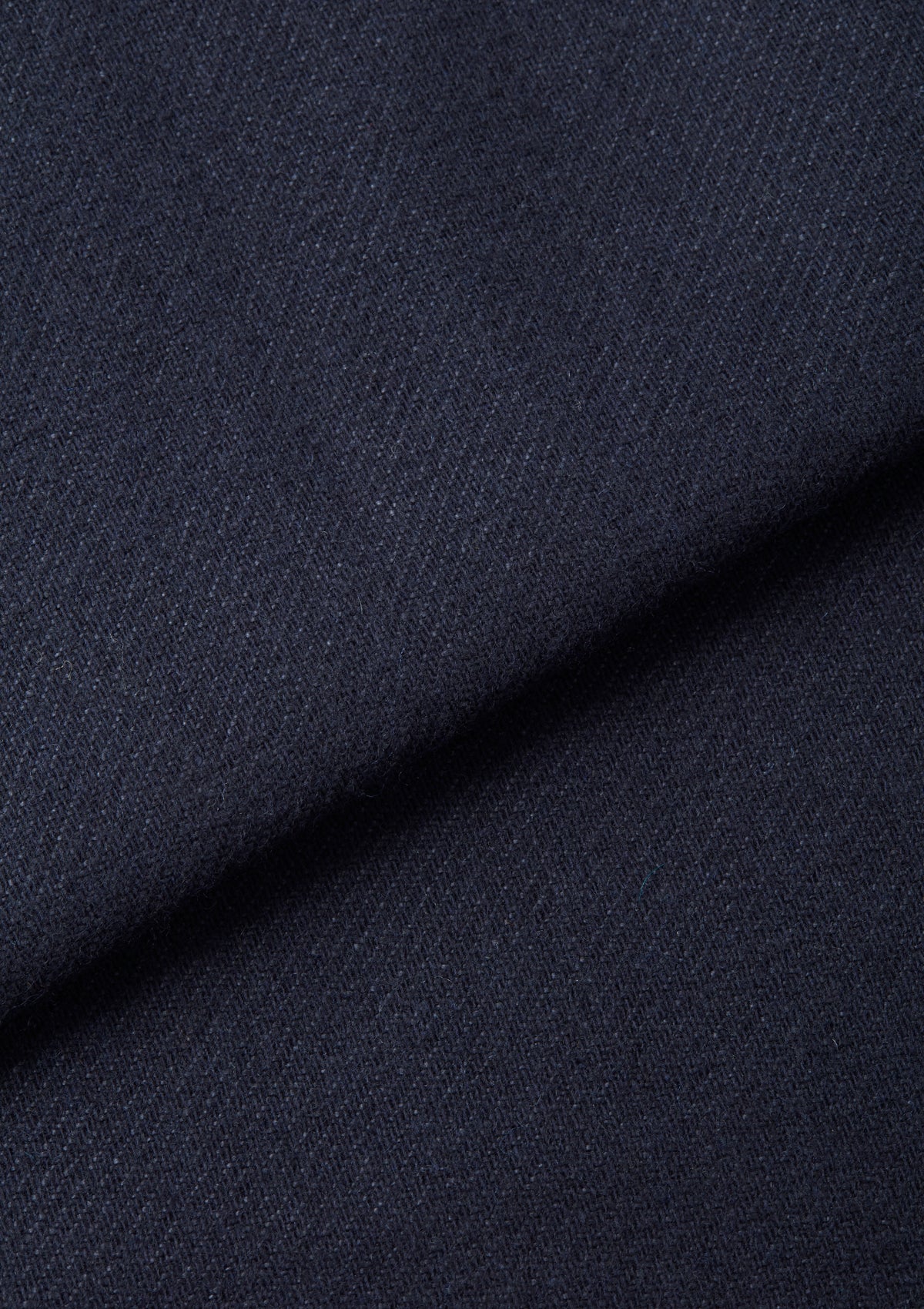 Navy Linen Wool Twill Gilet, Gilet - SIRPLUS