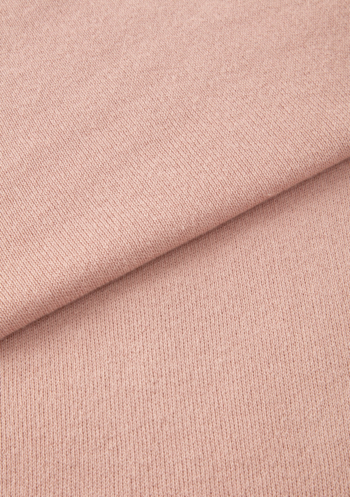 Peach Pink Cotton Knit Polo, Polo Shirt - SIRPLUS