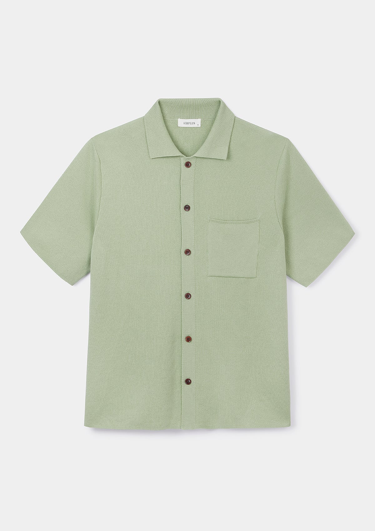 Young Green Cotton Knit Polo, Polo Shirt - SIRPLUS