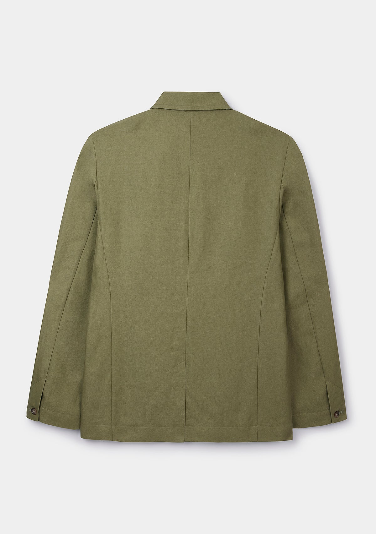 Sage Green Cotton Linen Blazer, Blazer - SIRPLUS