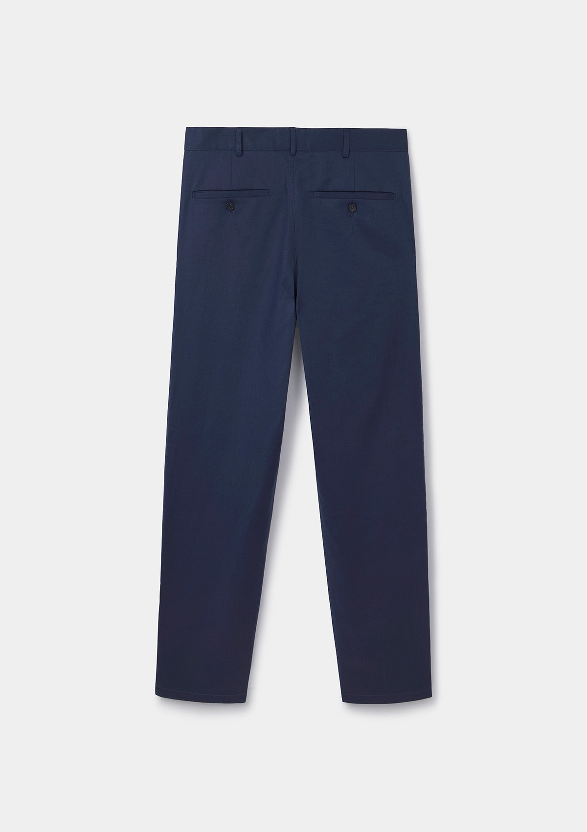 Blueberry Cotton Linen Casual Trousers SAMPLE, Casual Trousers - SIRPLUS