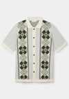 Cactus Green Cotton Knit Polo, Polo Shirt - SIRPLUS