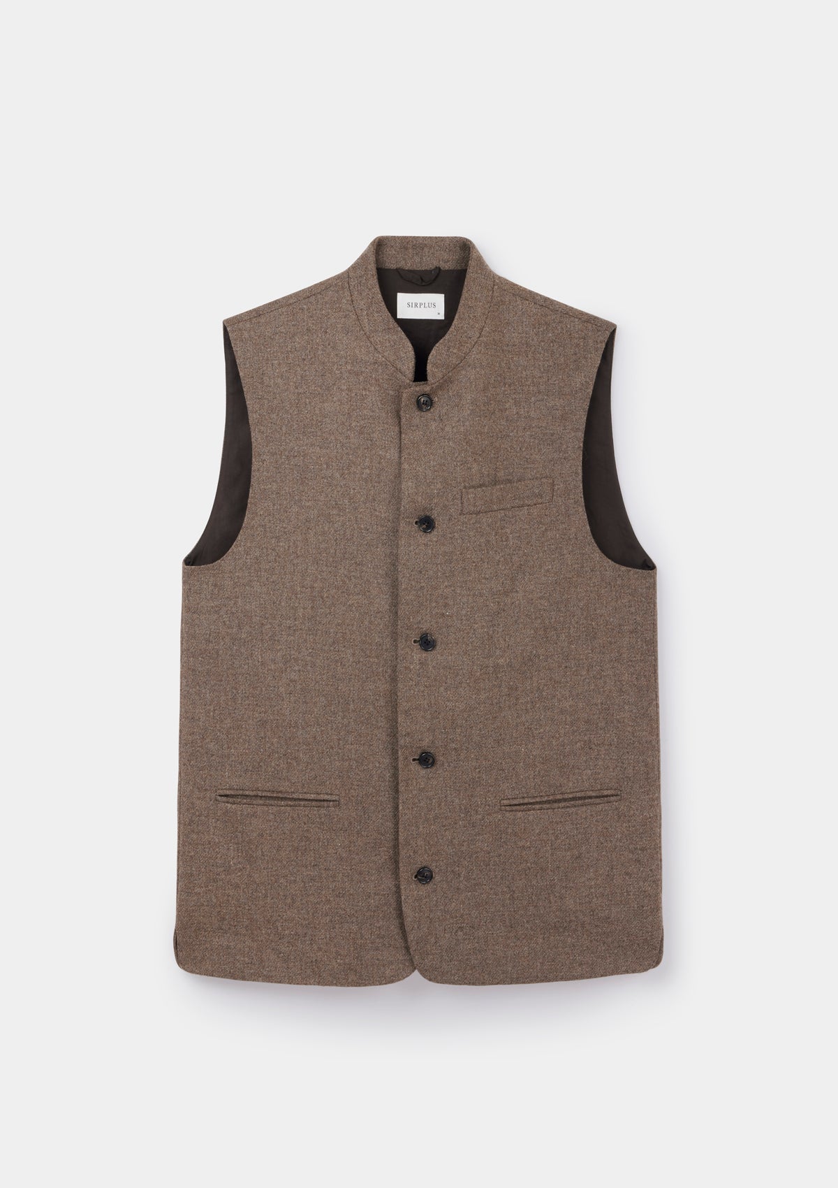 Mole Merino Wool Nehru Waistcoat