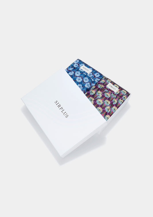 Chevron Boxer Short Gift Box Made with Liberty Fabric by SIRPLUS