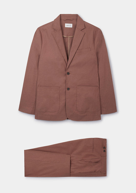 Clay Cotton Linen Suit, Suits - SIRPLUS