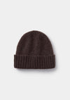 Cocoa Lambswool Beanie