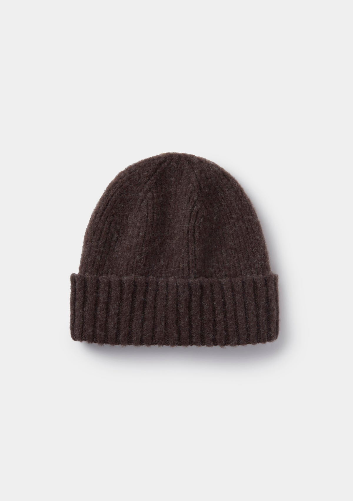 Cocoa Lambswool Beanie