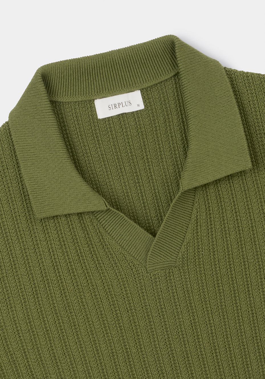 Cossack Green Textured Rib Resort Polo, Polo Shirt - SIRPLUS