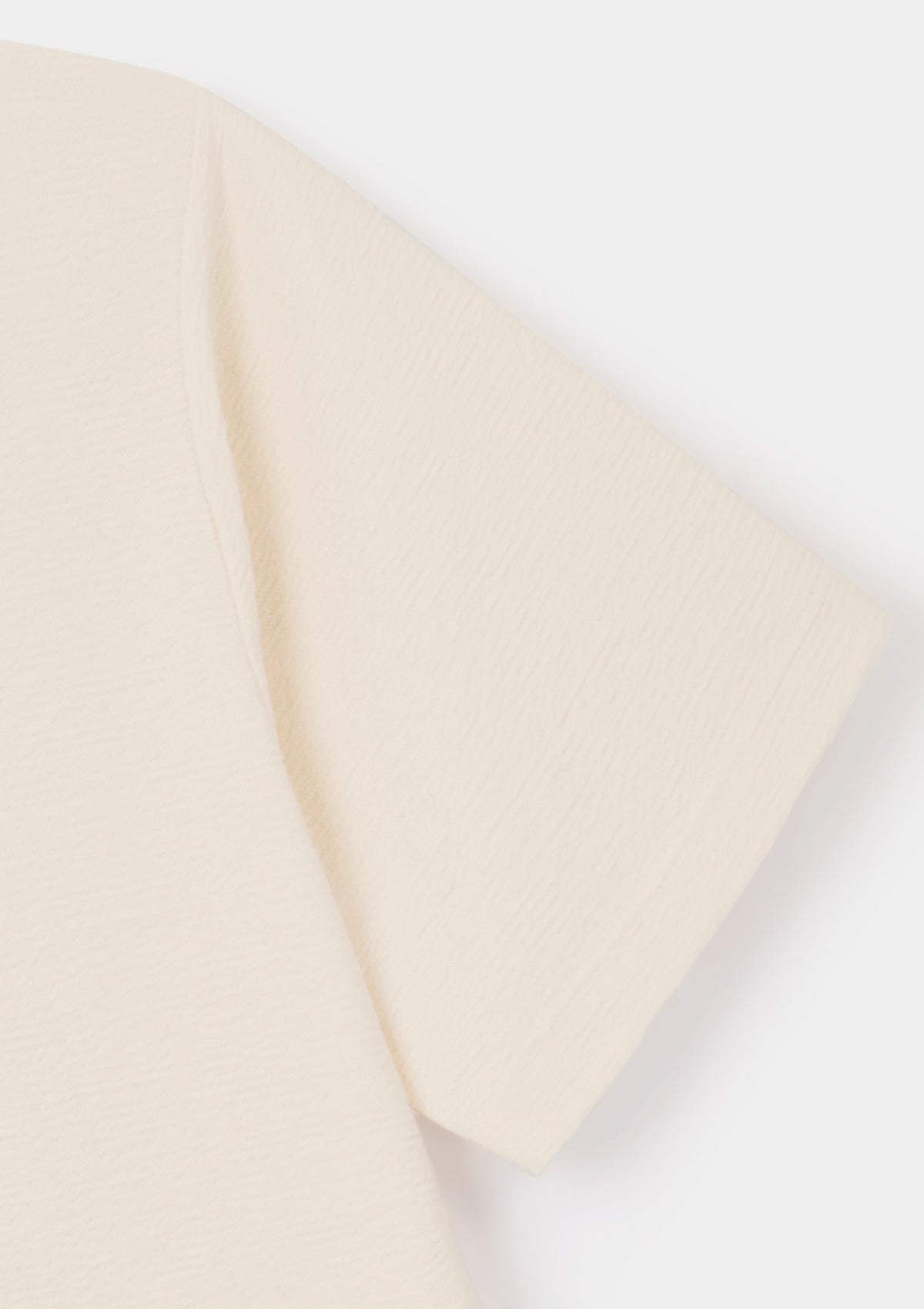 Cream Purl Jersey Cuban Polo, Polo Shirt - SIRPLUS