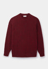 Garnet Deadstock Donegal Jumper