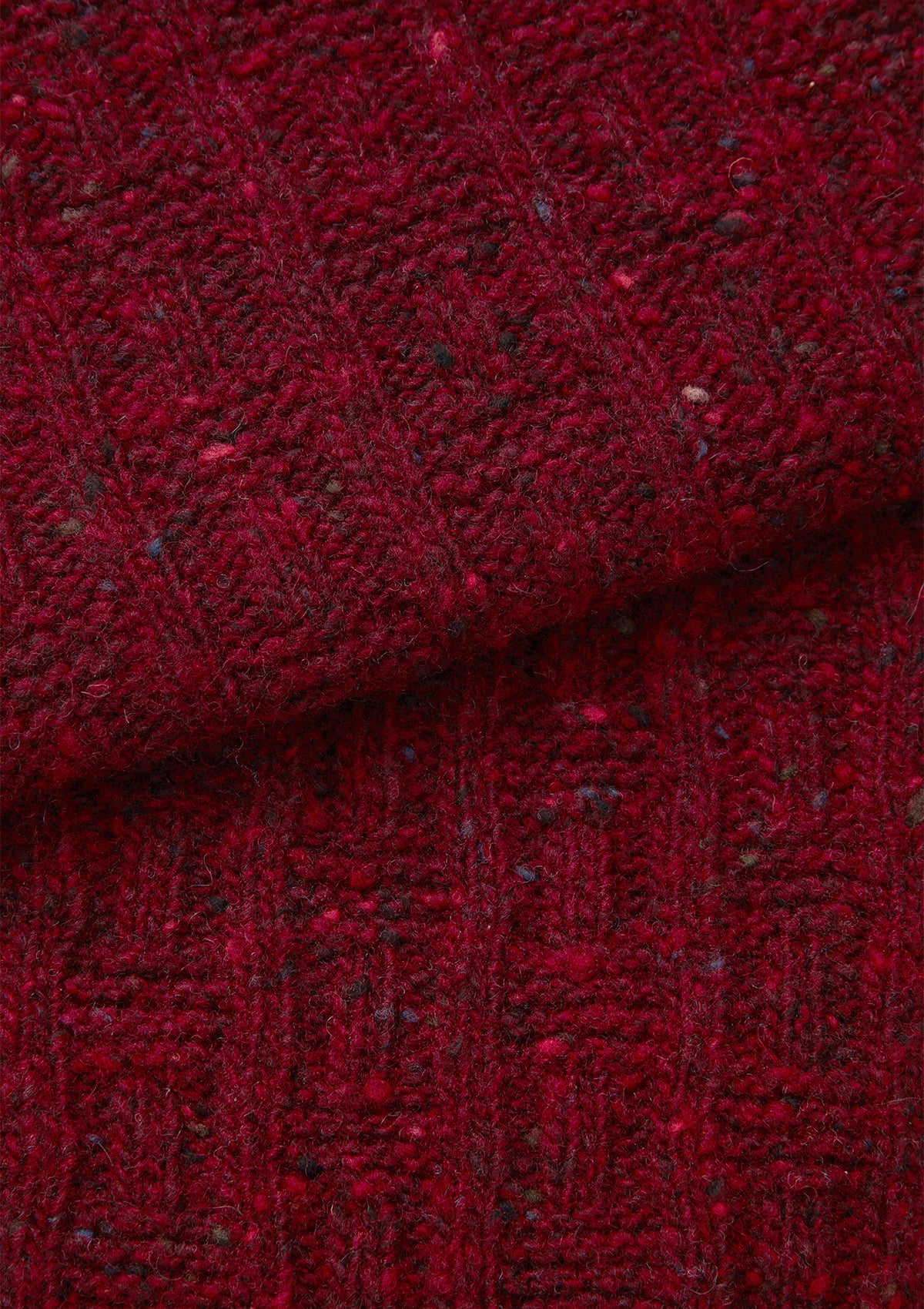 Garnet Deadstock Donegal Jumper