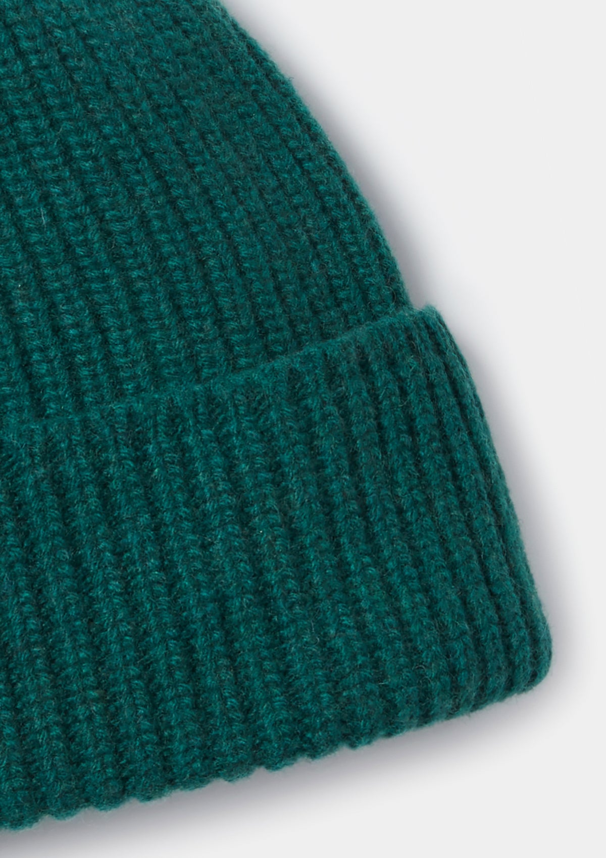 Green Cashmere Beanie, Hat - SIRPLUS