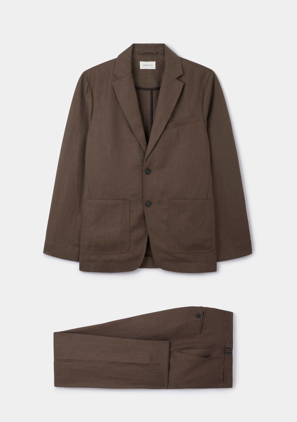 Hickory Brown Linen Blazer, Blazer - SIRPLUS