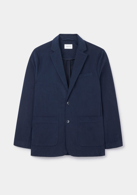 Ink Cotton Twill Blazer, Blazer - SIRPLUS