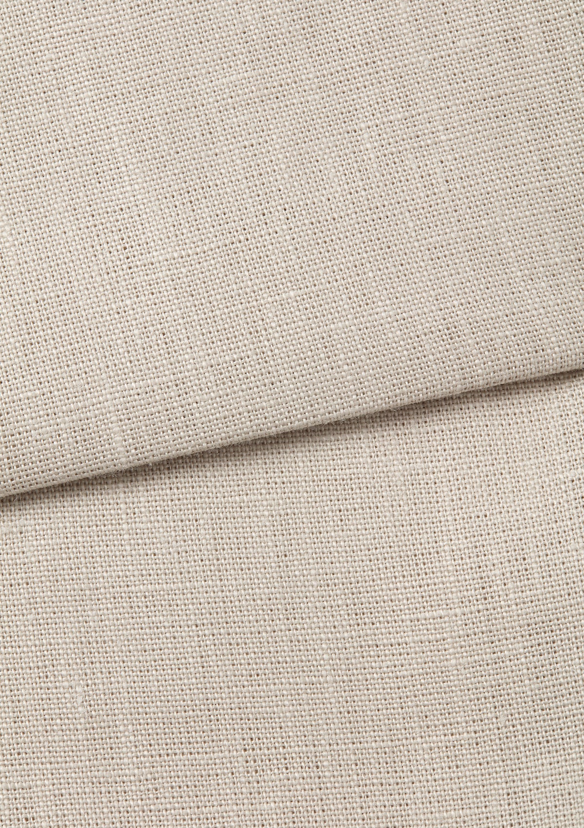 Ivory Linen Casual Trousers, Chinos - SIRPLUS