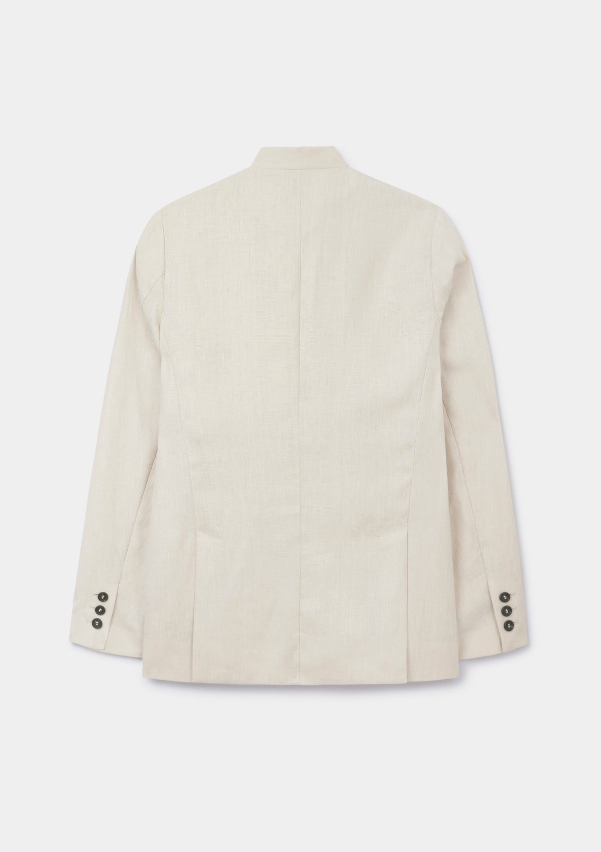 Ivory Linen Nehru Jacket, Nehru Jacket - SIRPLUS