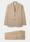 Khaki Cream Cotton Chinos, Chinos - SIRPLUS