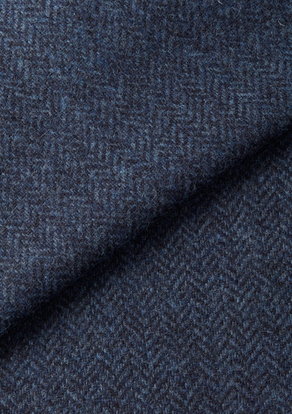 Navy Harris Tweed Nehru Jacket, Nehru Jacket - SIRPLUS