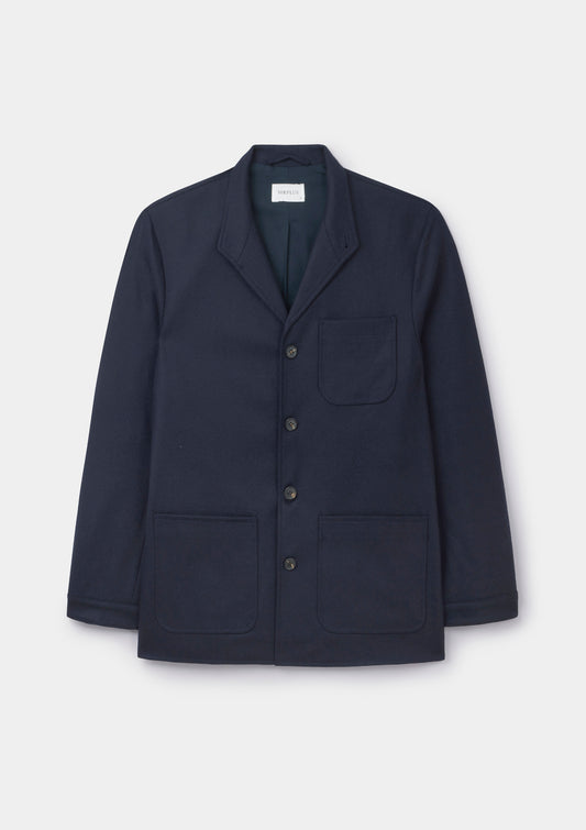 Navy Twill Teba Jacket