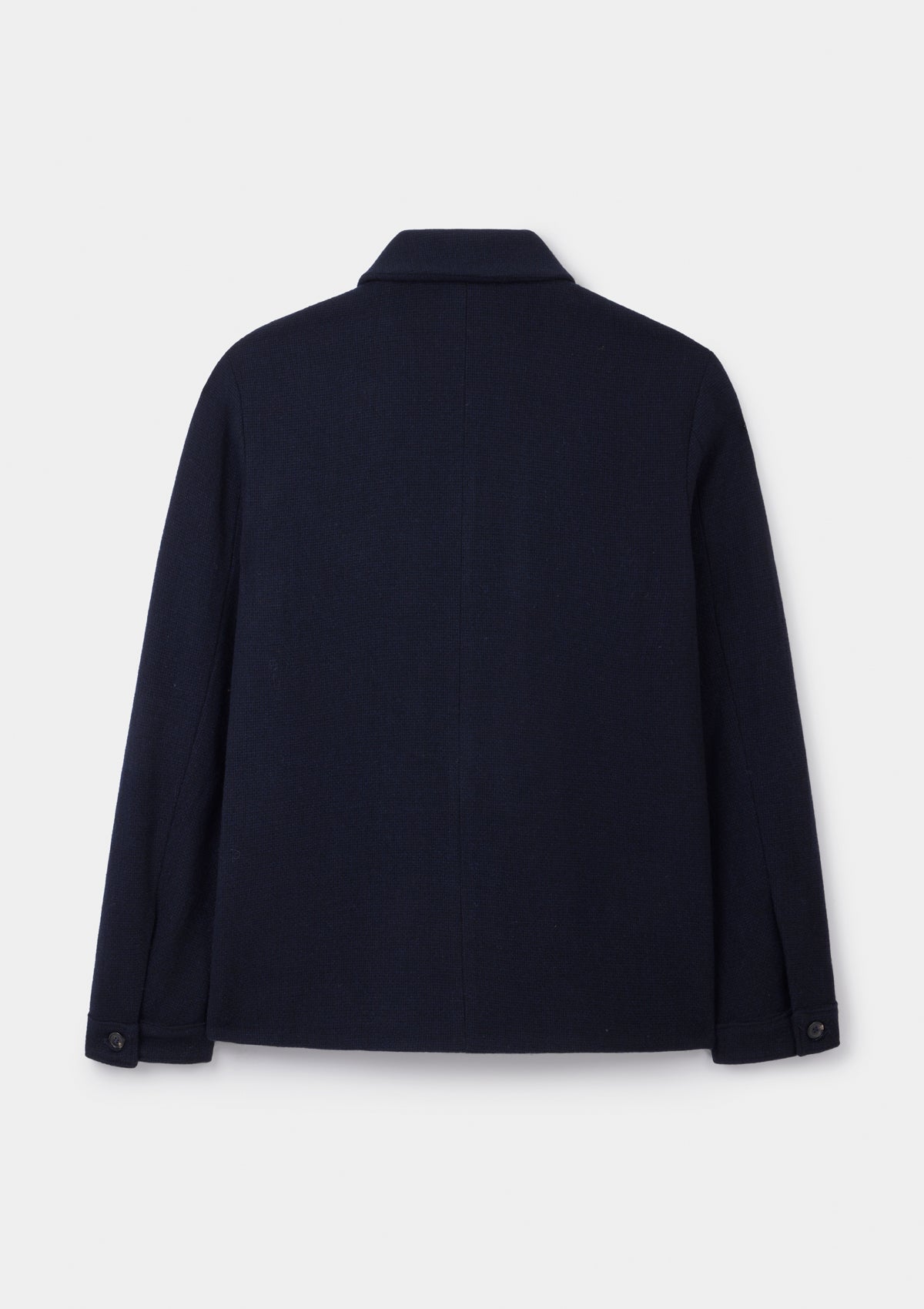 Navy Weave Merino Wool Chore Jacket, Chore Jacket - SIRPLUS