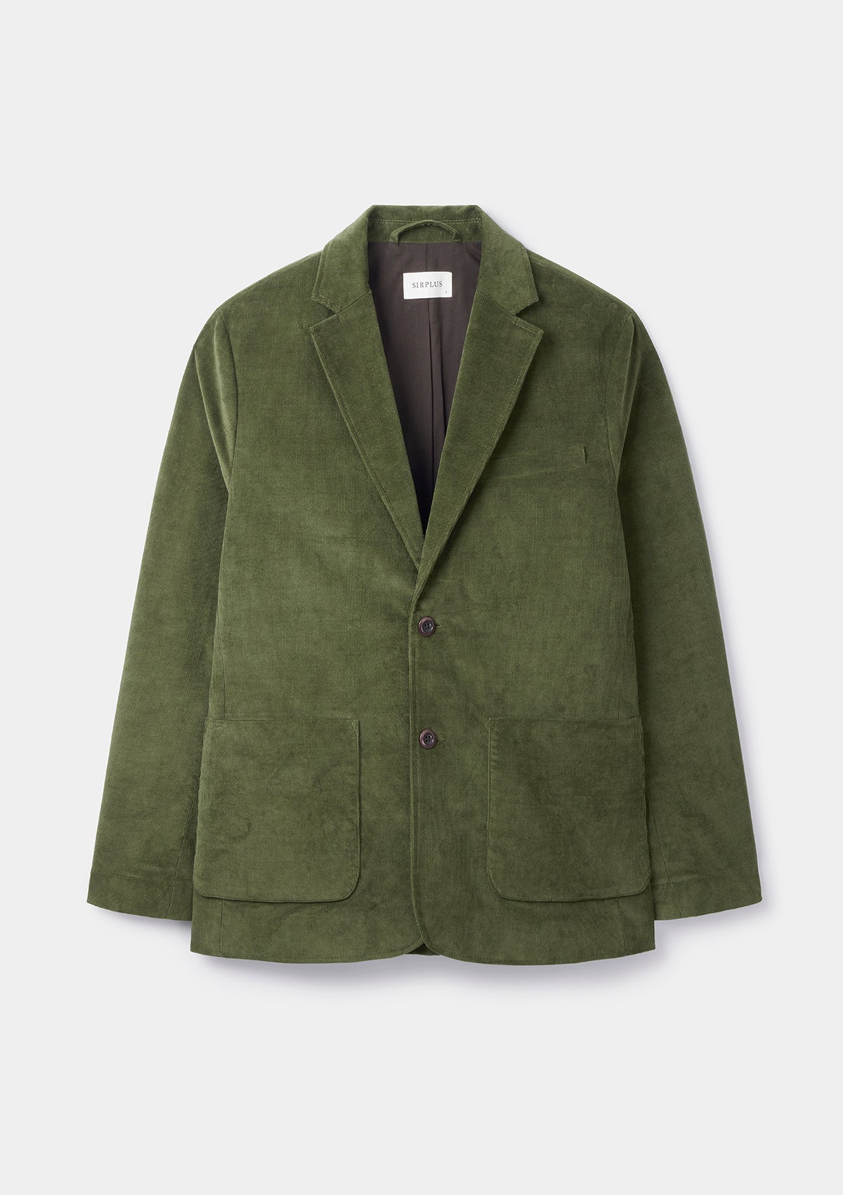 Olive Cotton Pincord Blazer, Blazer - SIRPLUS
