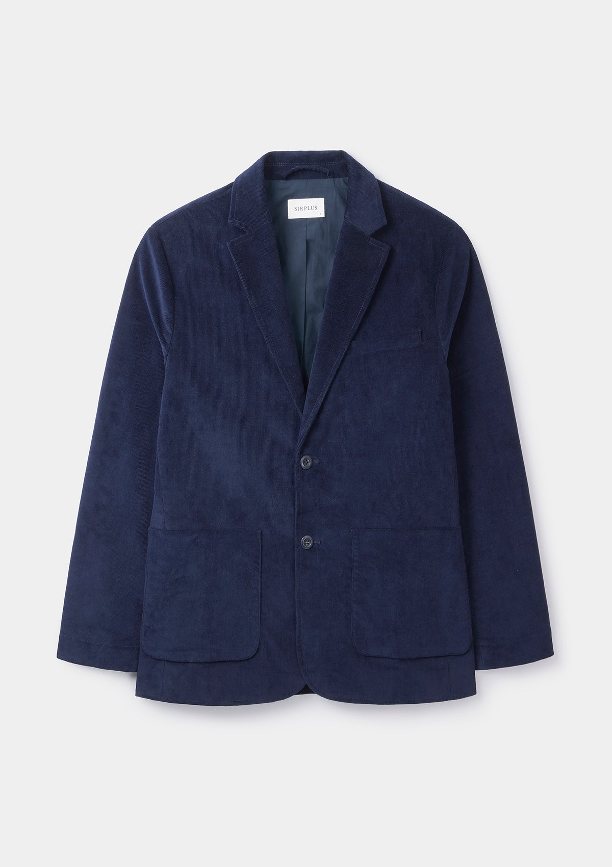 Navy Cotton Pincord Blazer, Blazer - SIRPLUS
