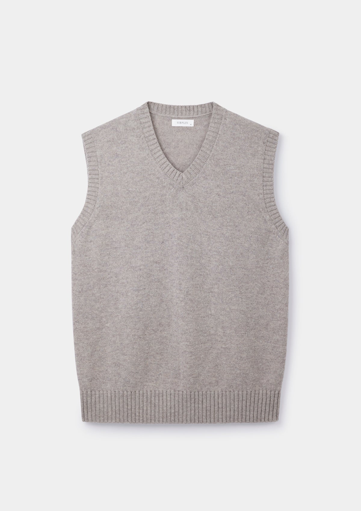 Oat Fine Lambswool Vest