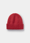 Raspberry Lambswool Beanie