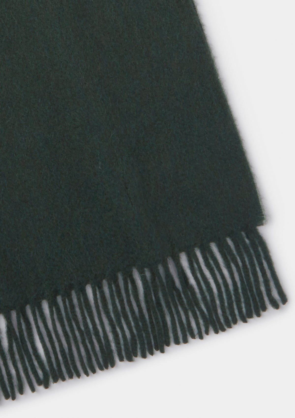 Alpine Green Cashmere Scarf