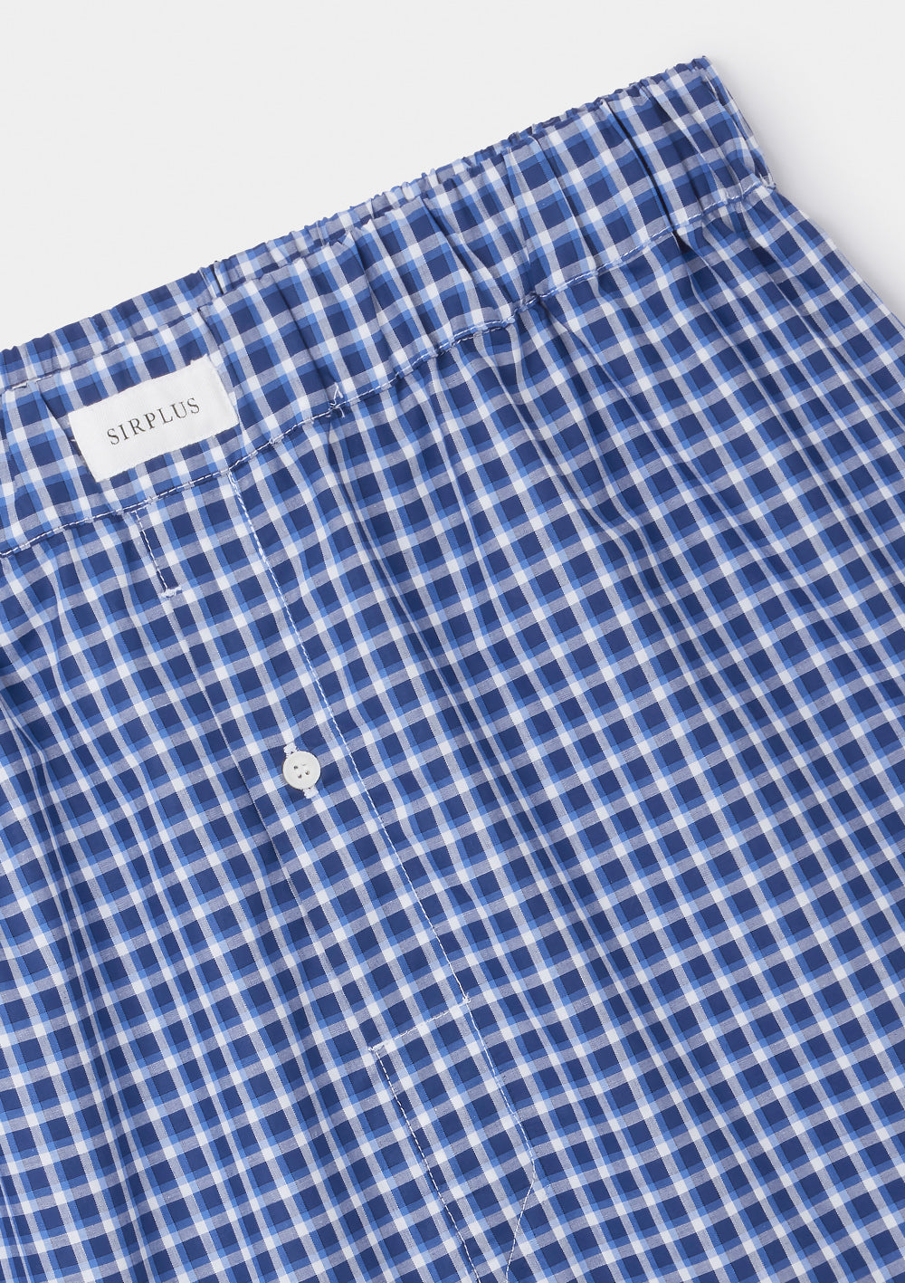 Blue Ranger Check Cotton Boxer Shorts, Boxer Shorts - SIRPLUS