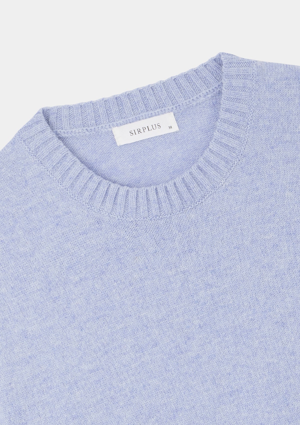 Pale Lavender Lambswool Crew Neck Jumper, Crew Neck Jumper - SIRPLUS