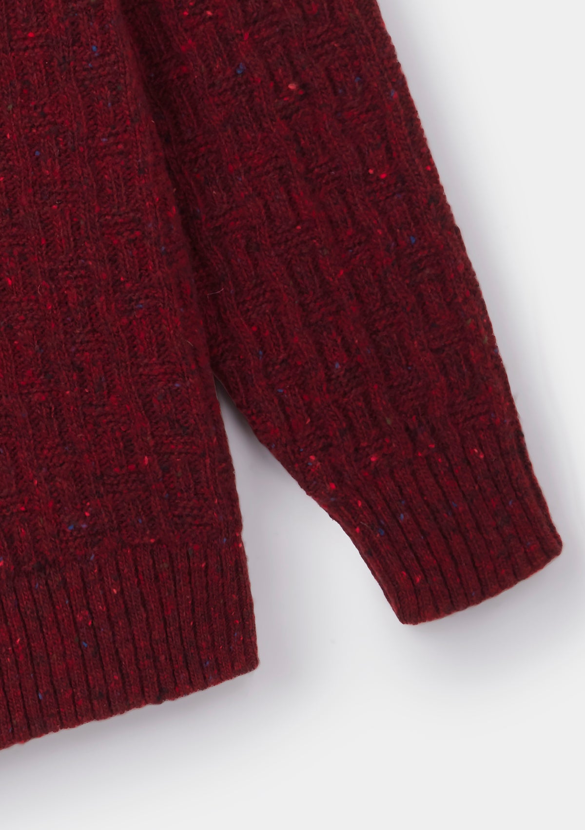Garnet Deadstock Donegal Jumper