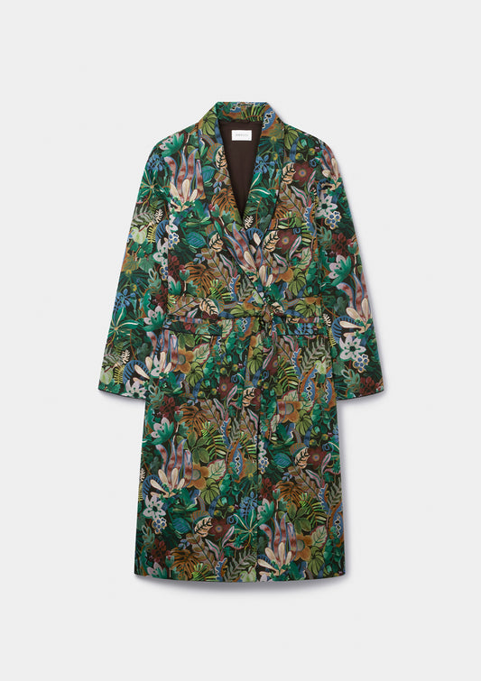 Jungle Trip Dressing Gown Made with Liberty Fabric, Dressing Gown - SIRPLUS