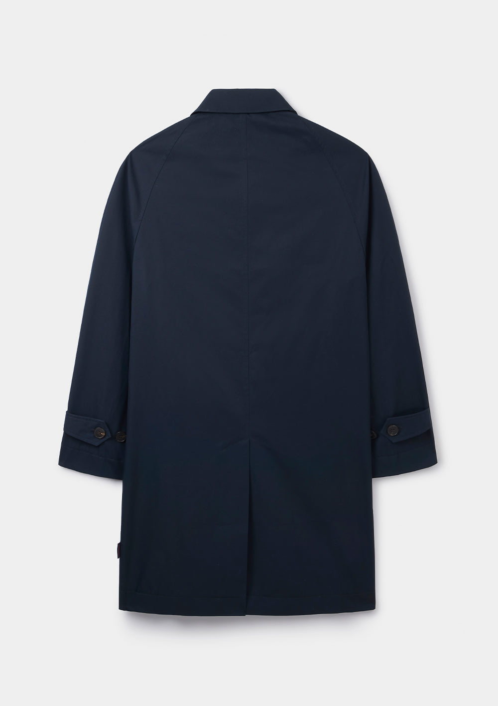 Navy Ventile Cotton Mac, Coat - SIRPLUS